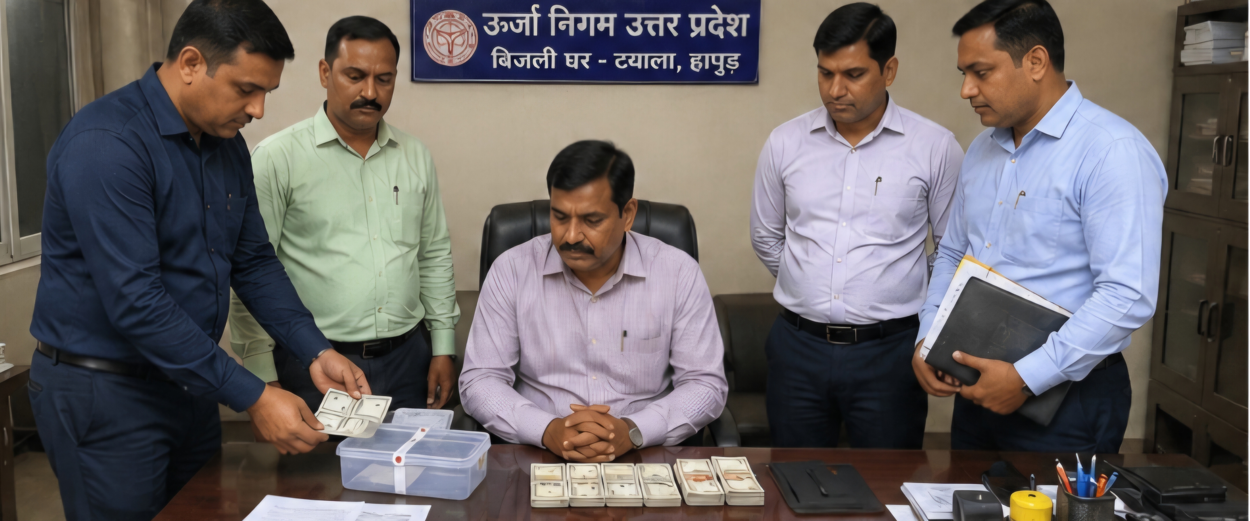 रिश्वत लेते रंगे हाथ दबोचा गया बिजली विभाग का जेई, एंटी करप्शन टीम की कार्रवाई से मचा हड़कंप